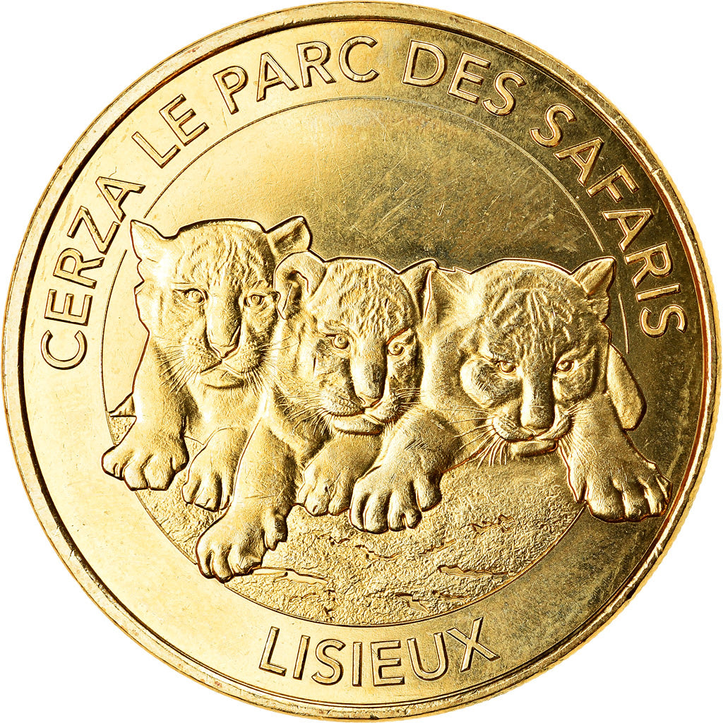 Francja, Token, Lisieux - Zoo de Cerza  n°1, 2019, MDP, MS(63), Miedzionikiel