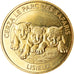 Francja, Token, Lisieux - Zoo de Cerza  n°1, 2019, MDP, MS(63), Miedzionikiel