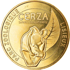 France, Token, Lisieux - Zoo de Cerza n°3, 2019, MDP, MS(63), Cupro-nickel