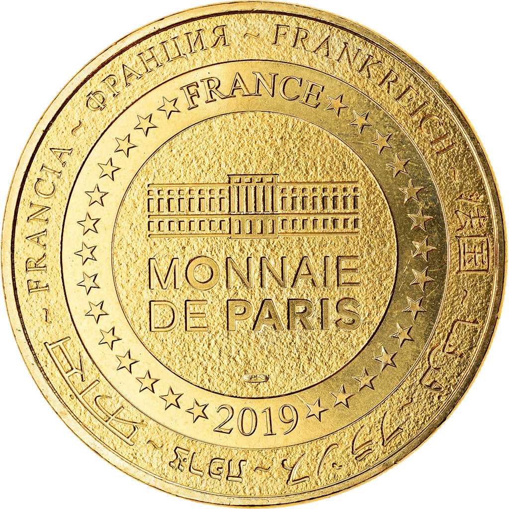 France, Token, Lisieux - Zoo de Cerza n°3, 2019, MDP, MS(63), Cupro-nickel