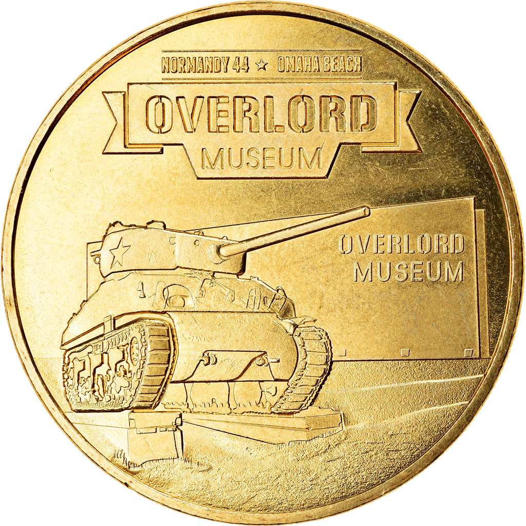 France, Token, 14/ Overlord Museum - Omaha Beach, 2018, MDP, MS(63)