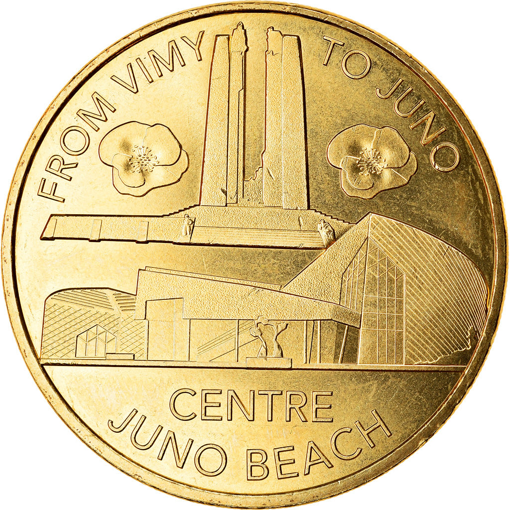 Francja, Token, Courseulles-sur-Mer - Centre Juno Beach n°5, 2017, MDP, MS(63)