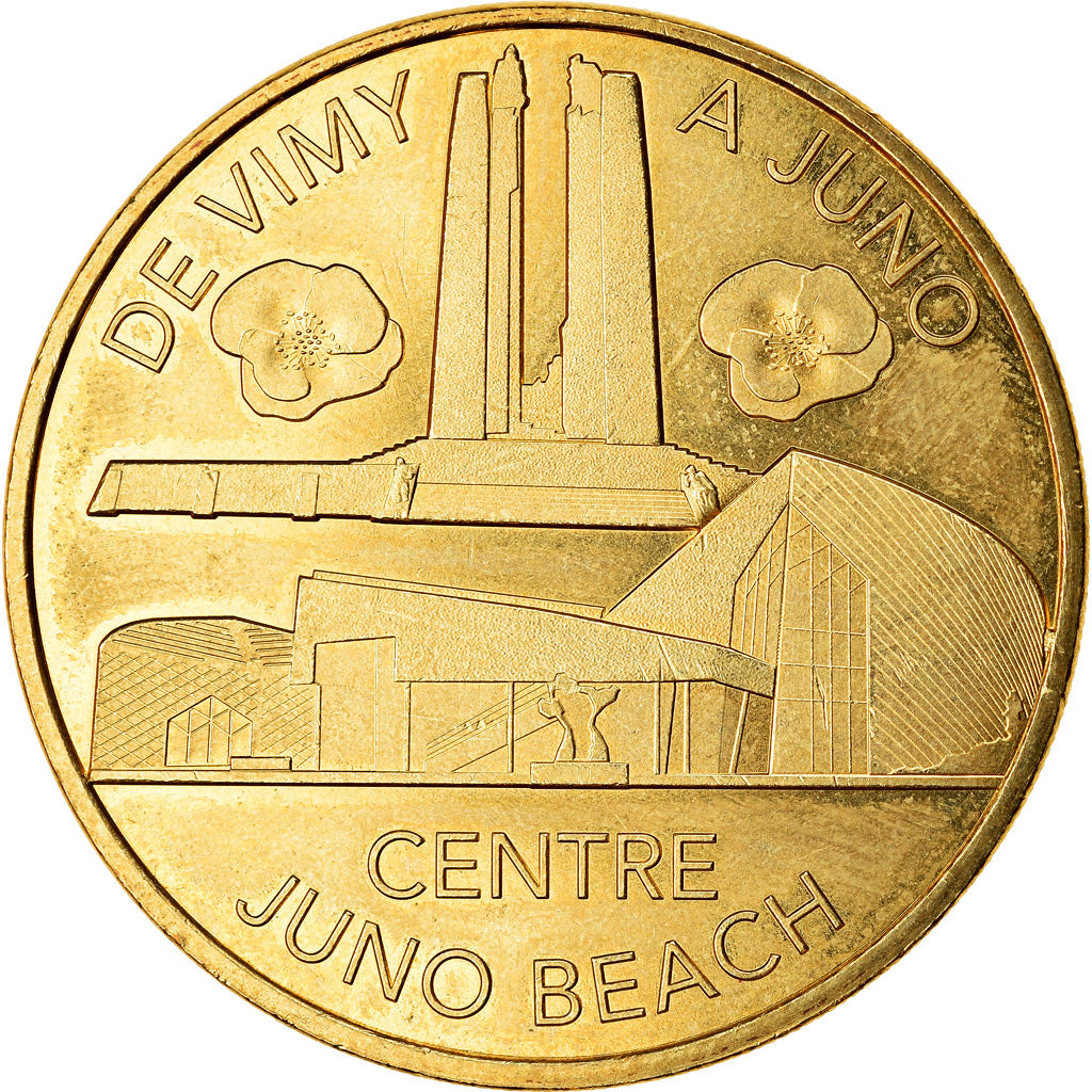 France, Token, Courseulles-sur-Mer - Centre Juno Beach n°6, 2017, MDP, MS(63)