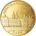France, Token, 14/ Caen - L'Abbaye aux hommes, 2019, MDP, MS(63), Cupro-nickel