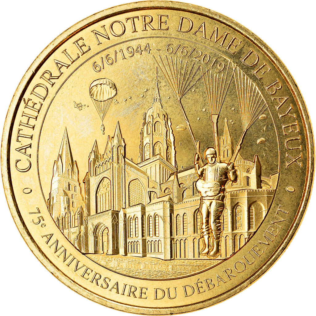 France, Token, Bayeux - Cathédrale Notre Dame de Bayeux n°7, 2019, MDP