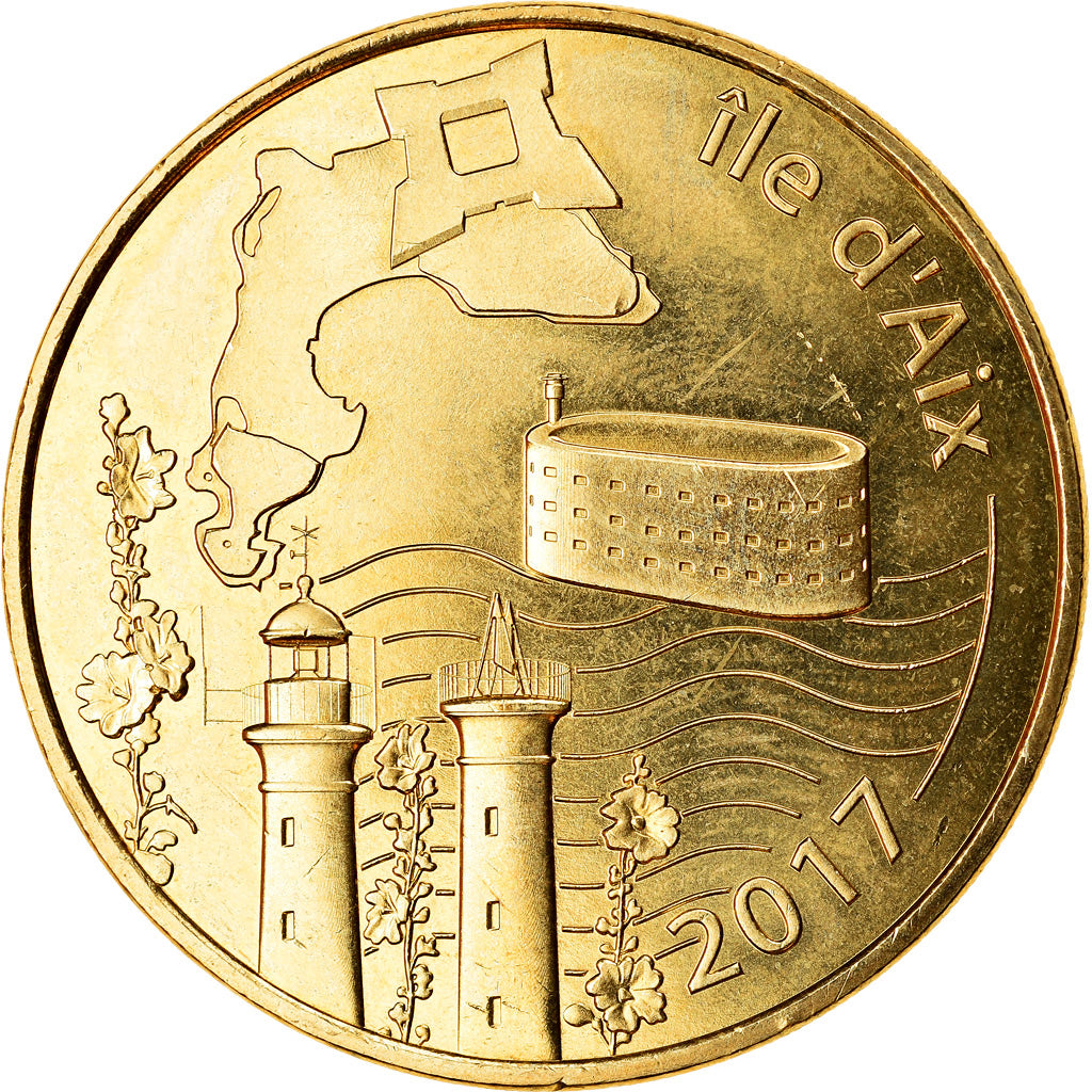 France, Token, Charentes Maritimes - Ile d'Aix n°4, 2017, MDP, MS(63)