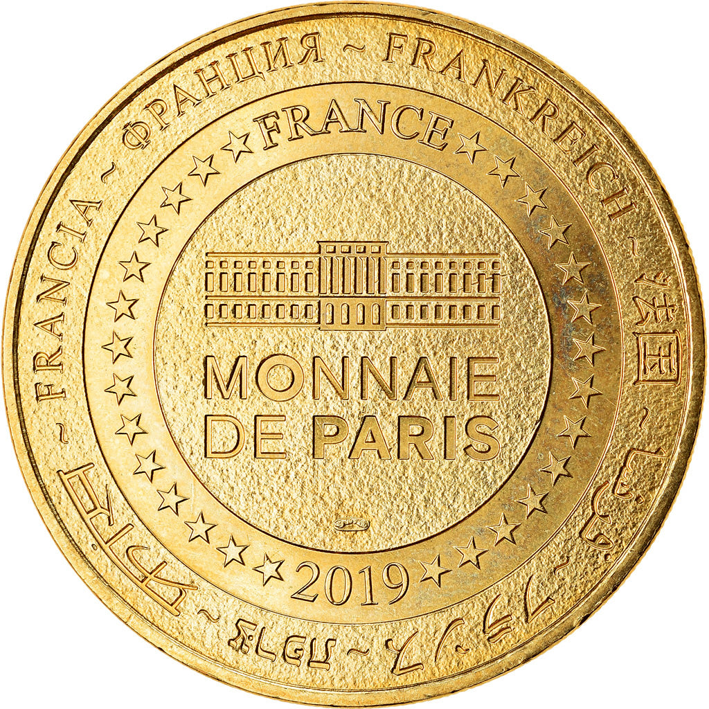 Francia, Token, Charentes Maritimes - Ile d'Aix n°4, 2019, MDP, SC, Aluminio y