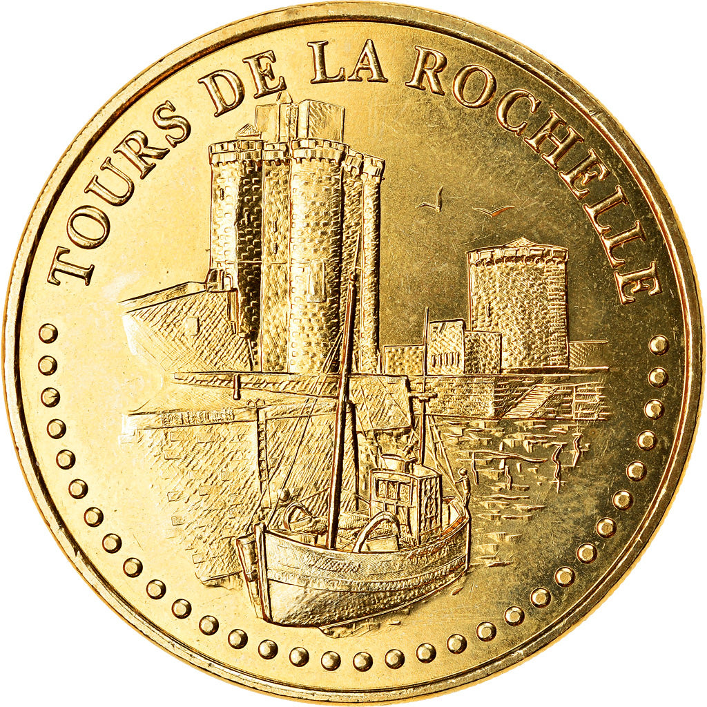 France, Jeton, La Rochelle - Les Tours n°1, 2019, MDP, SPL, Cupro-nickel