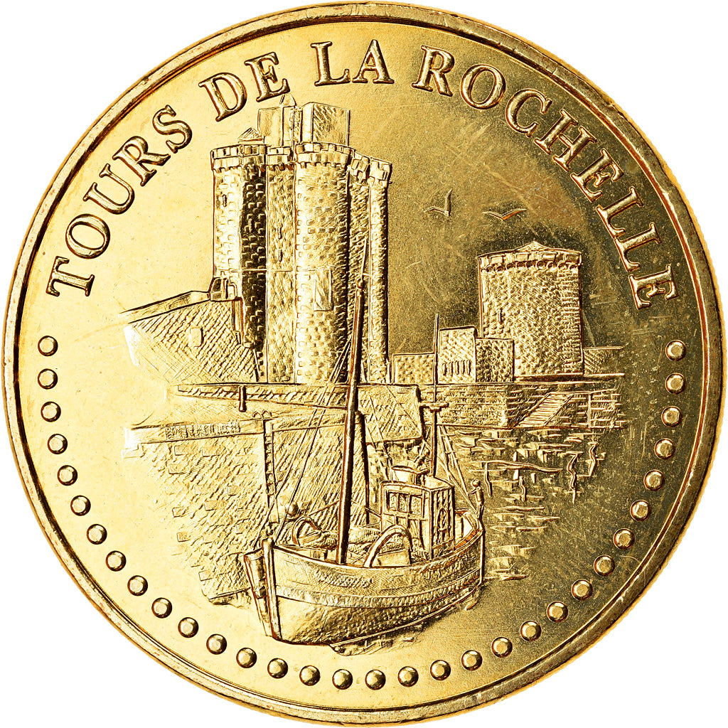 France, Jeton, La Rochelle - Les Tours n°1, 2018, MDP, SPL, Cupro-nickel