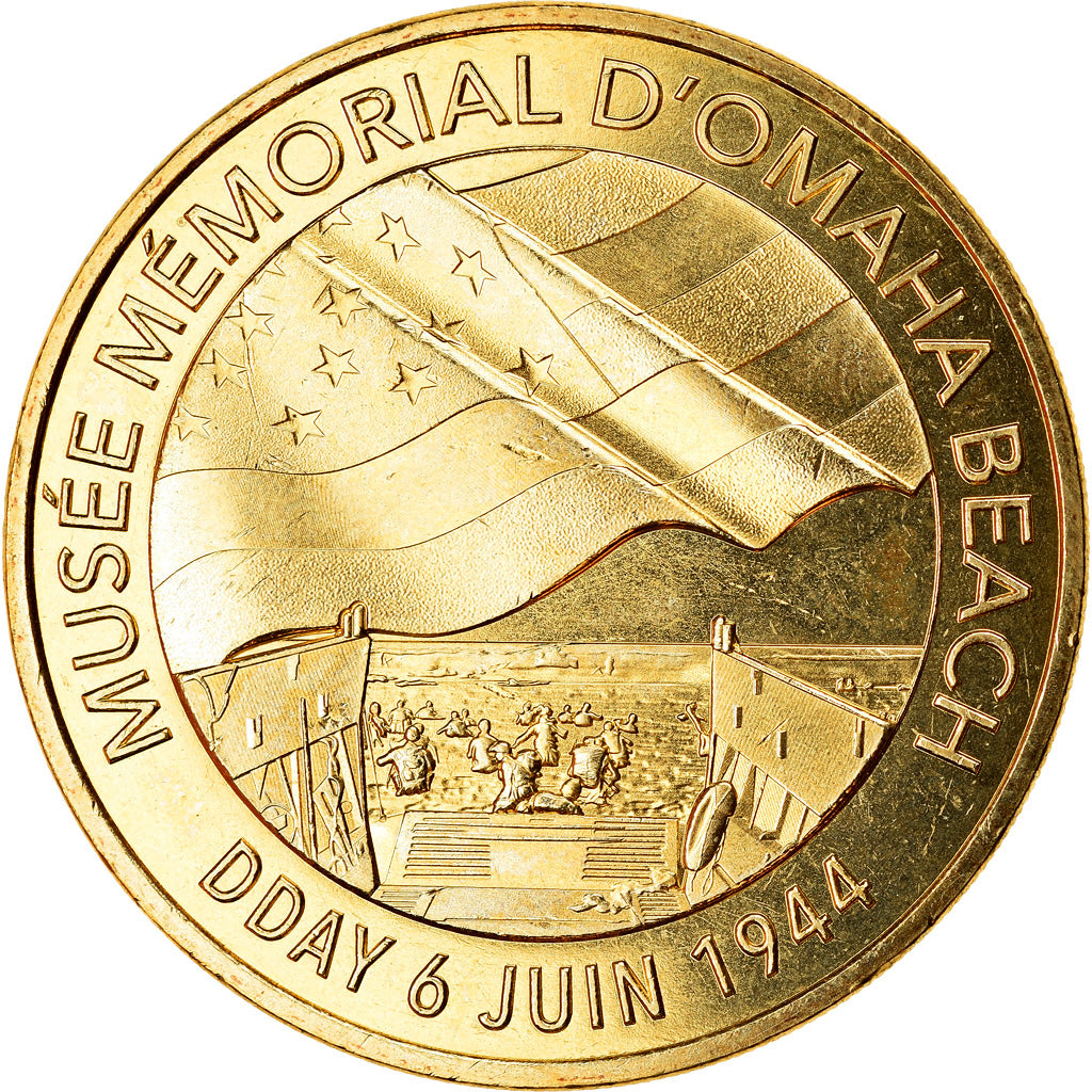 France, Jeton, Saint-Laurent-sur-Mer - Musée d'Omaha Beach n°3, 2017, MDP