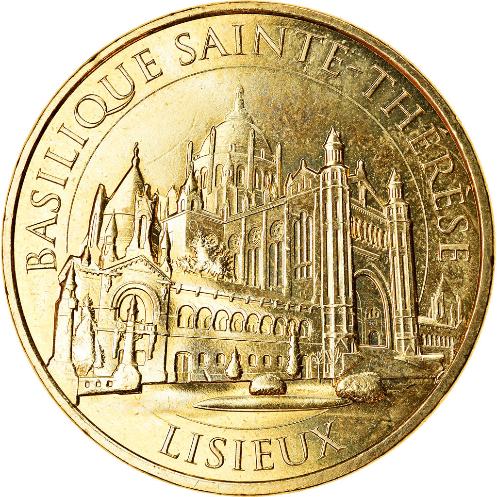 France, Jeton, Lisieux - Basilique Ste Thérèse, 2017, MDP, SPL, Cupro-nickel