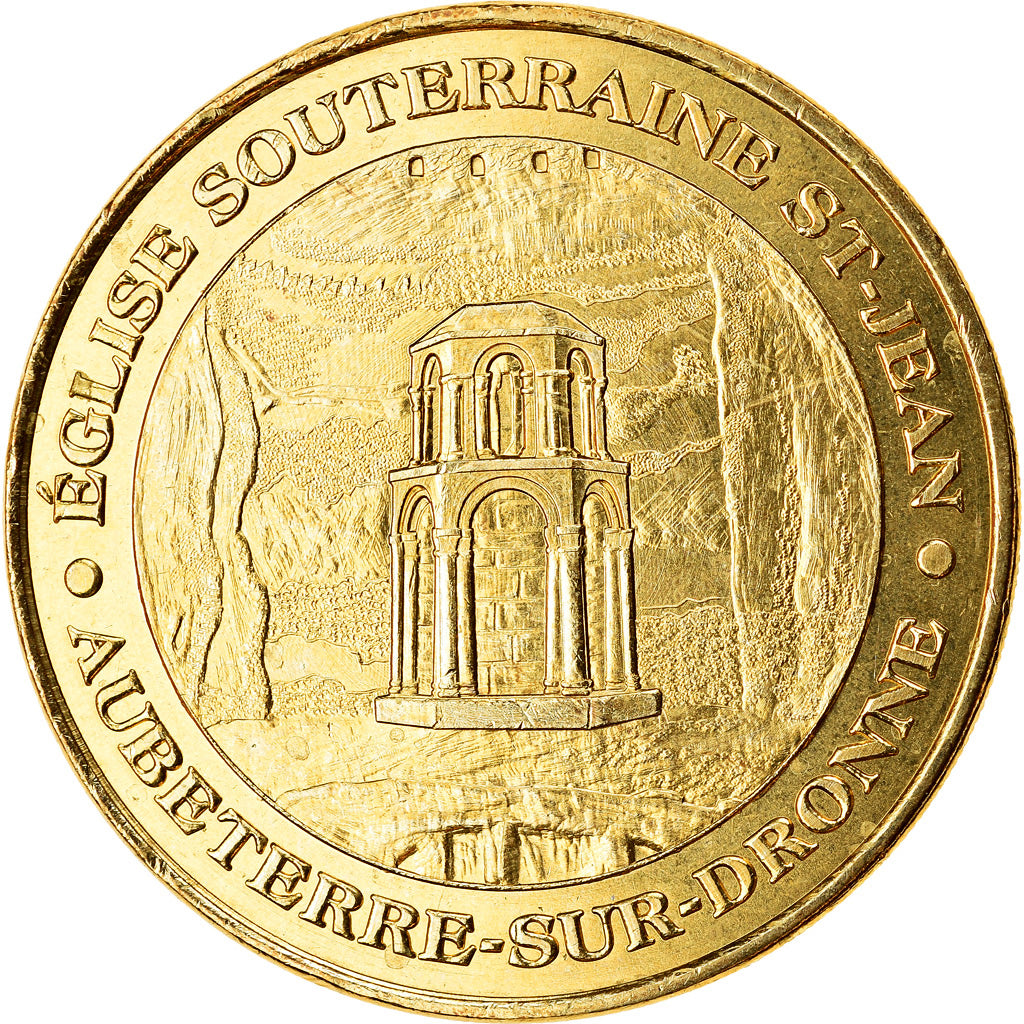 Francia, Token, Aubeterre-sur-Dronne - Eglise souterraine Saint-Jean, 2019, MDP