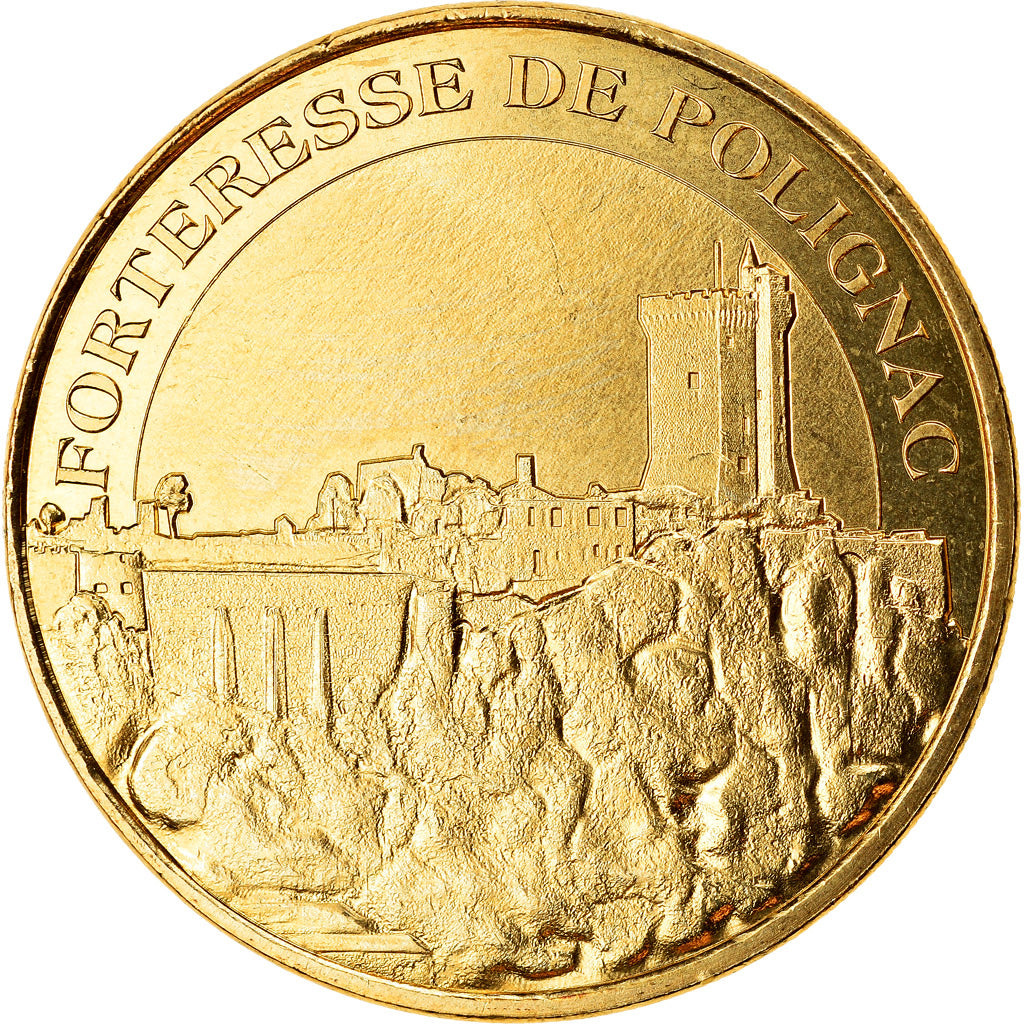 France, Jeton, Polignac - Forteresse, 2017, MDP, SPL, Cupro-nickel Aluminium