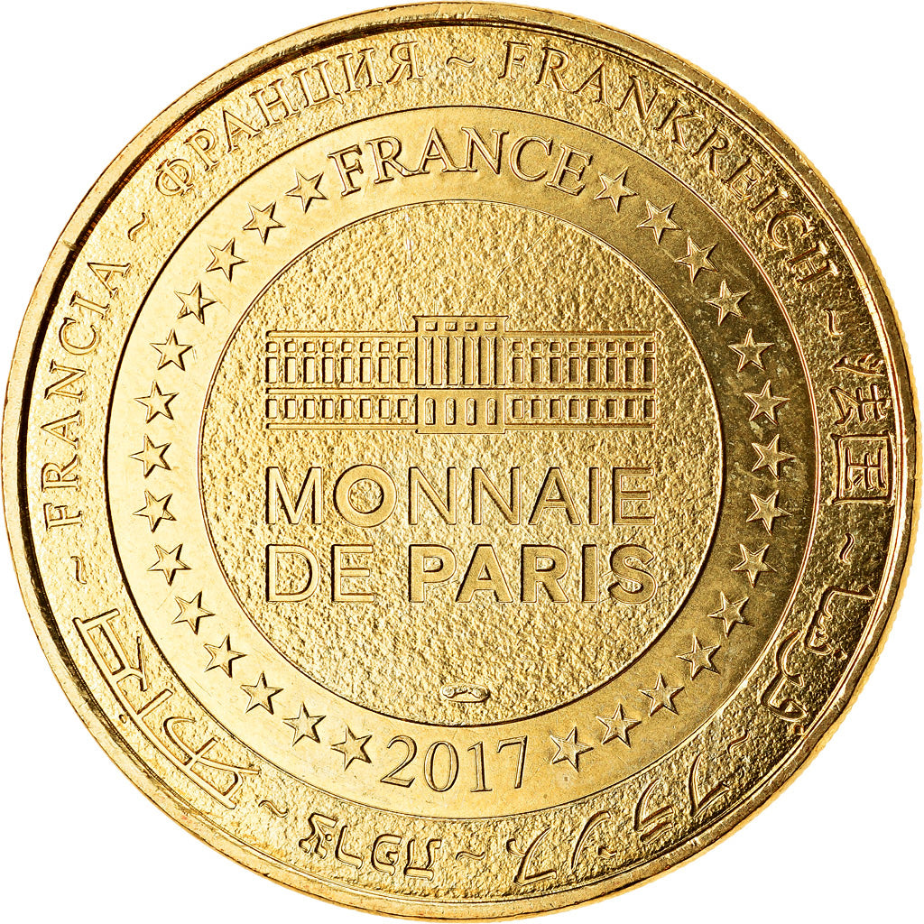France, Jeton, Polignac - Forteresse, 2017, MDP, SPL, Cupro-nickel Aluminium