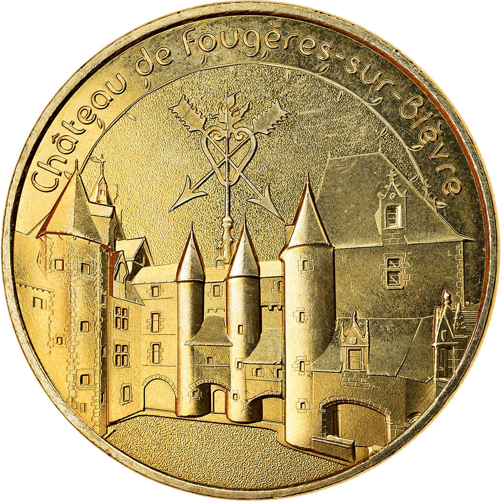 France, Token, Fougères -sur-Bièvre - Château, 2018, MDP, MS(63)