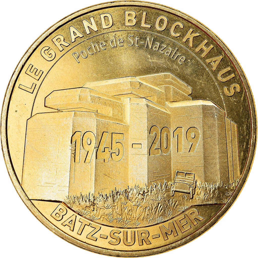 France, Token, 44/ Grand Blockhaus - Batz-sur-Mer, 2019, MDP, MS(63)