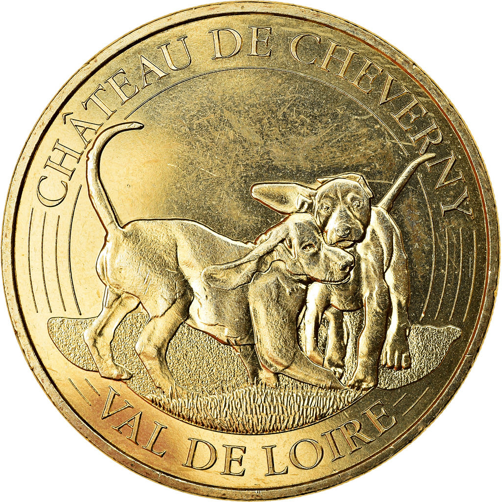 Francia, Token, Cheverny - Château n°2 - Les chiots, 2017, MDP, SC, Aluminio y