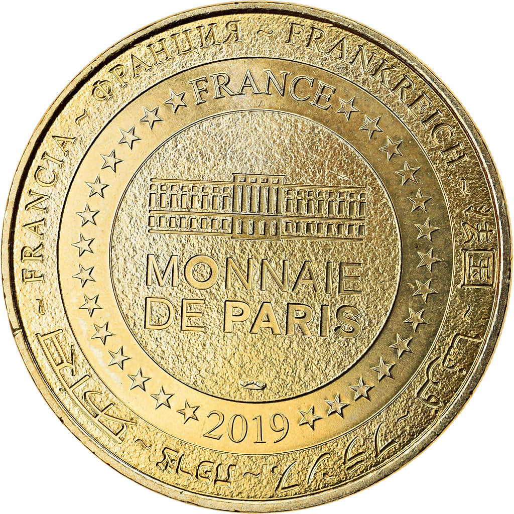 Francia, Token, Chambord - Château n°8 - 500 ans, 2019, MDP, SC, Aluminio y