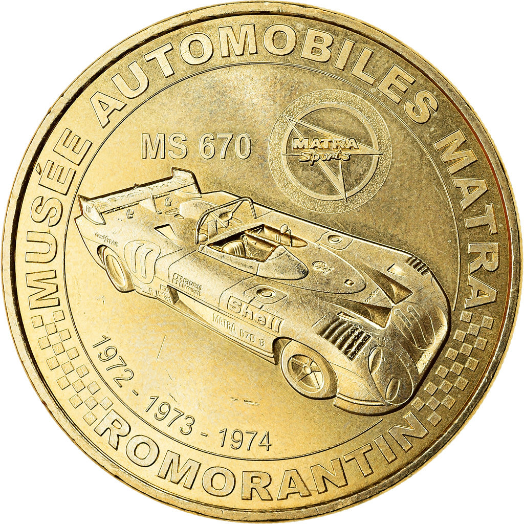 France, Token, Romorantin - Musée Automobiles Matra, 2017, MDP, MS(63)