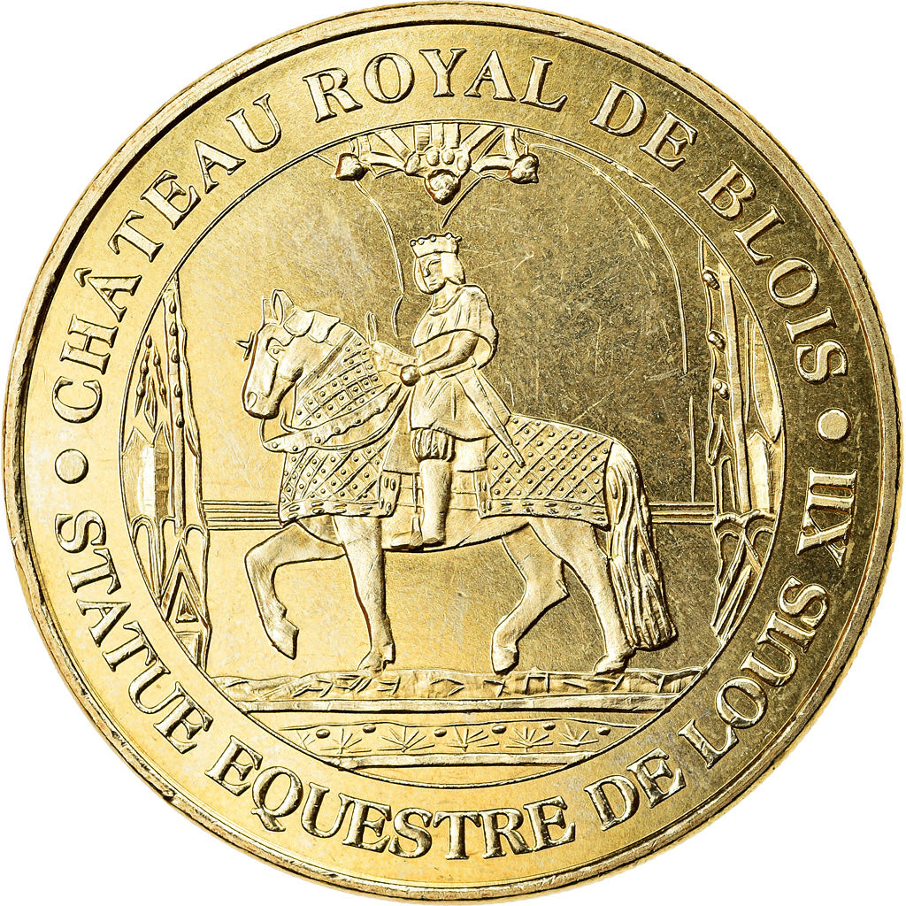 France, Token, 41/ Château Royal - Statue Equestre - Blois, 2018, MDP, MS(63)