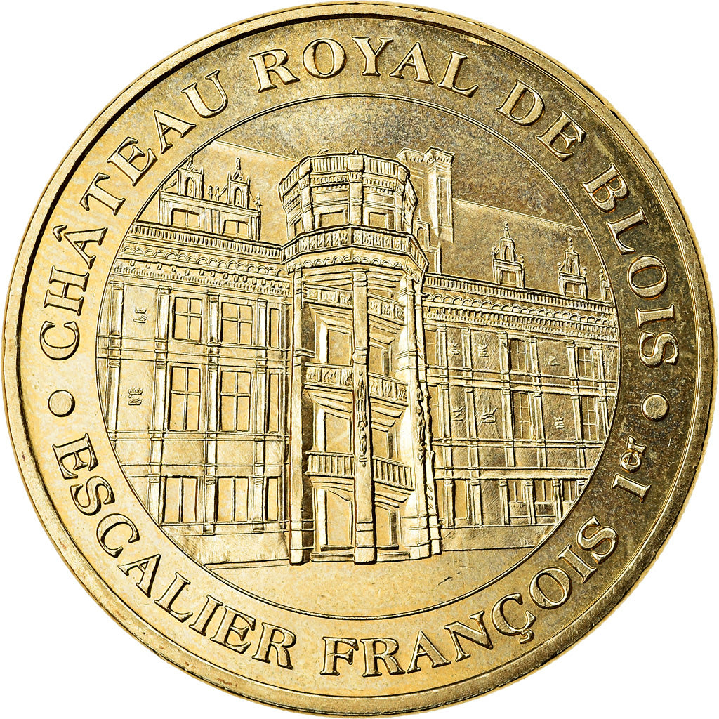 France, Jeton, 41/ Escalier François Ier - Blois, 2019, MDP, SPL, Cupro-nickel
