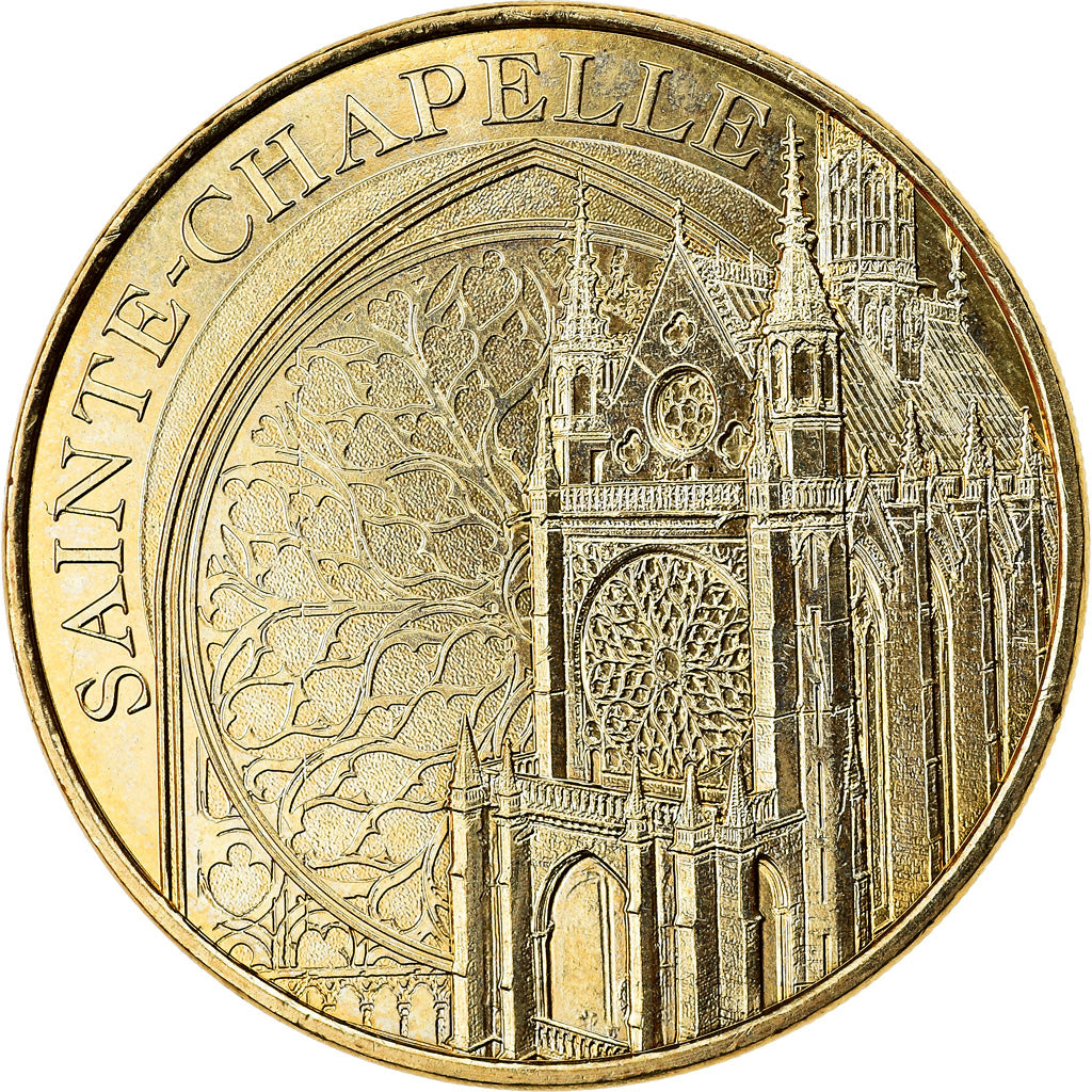 France, Token, Paris - Sainte Chapelle, 2020, MDP, MS(63), Cupro-nickel