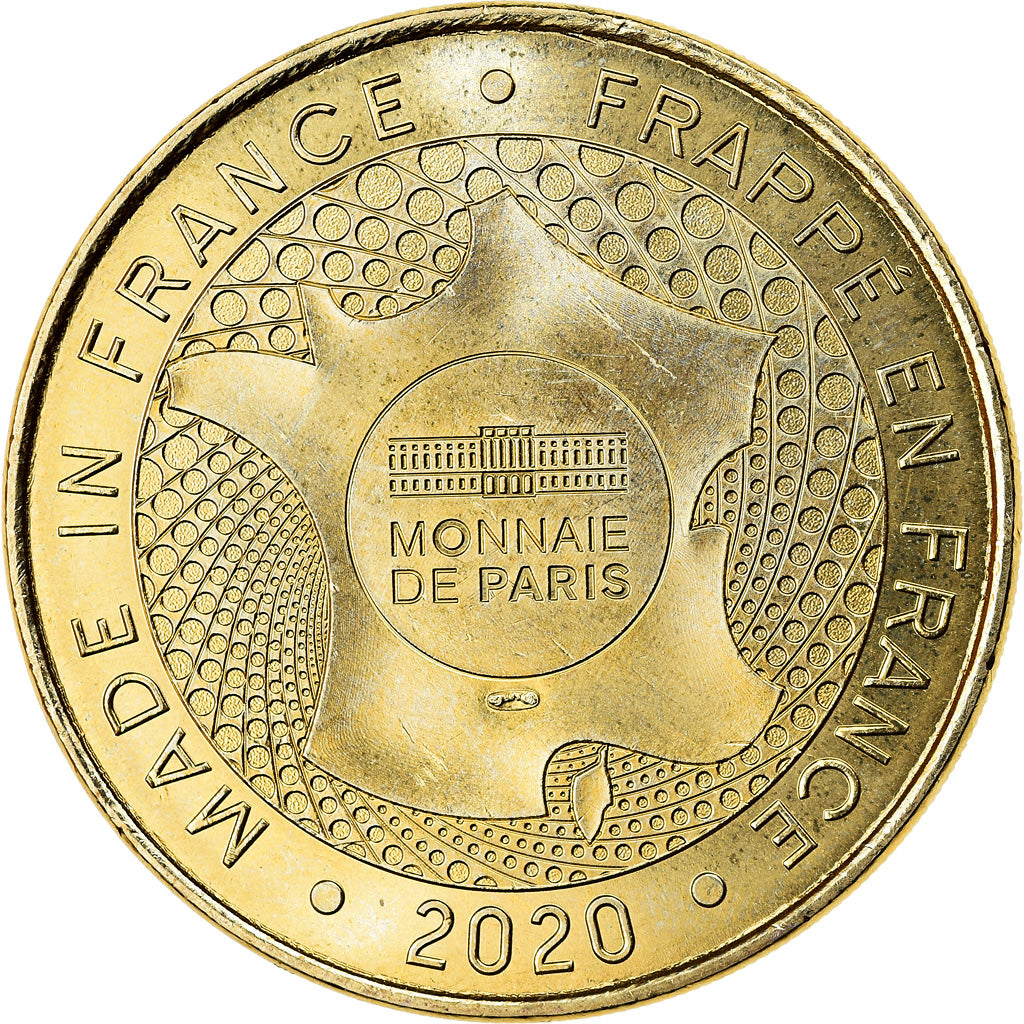 France, Jeton, Paris - L'ile de la cité, 2020, MDP, SPL, Cupro-nickel Aluminium