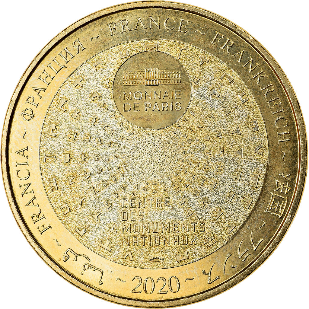 France, Jeton, Paris - Centre des monuments nationaux n°3, 2020, MDP, SPL