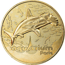 France, Token, Paris - Aquarium, 2020, MDP, MS(63), Cupro-nickel Aluminium
