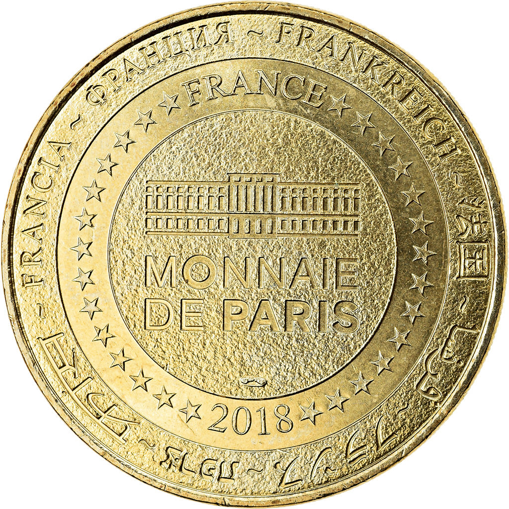 France, Jeton, 06/ Vierge à l'enfant - Saint-Paul de Vence, 2018, MDP, SPL