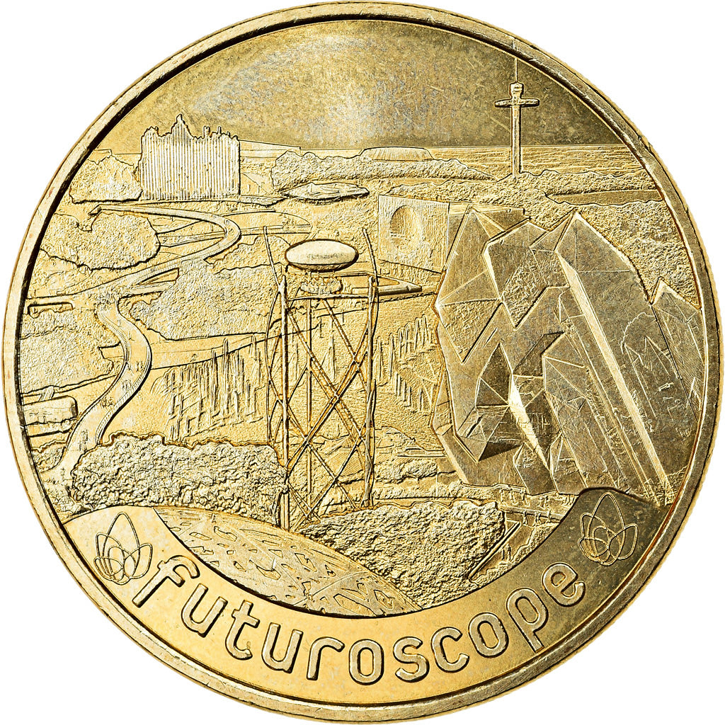 France, Jeton, Jaunay-Clan - Futuroscope n°28, 2019, MDP, SPL, Cupro-nickel