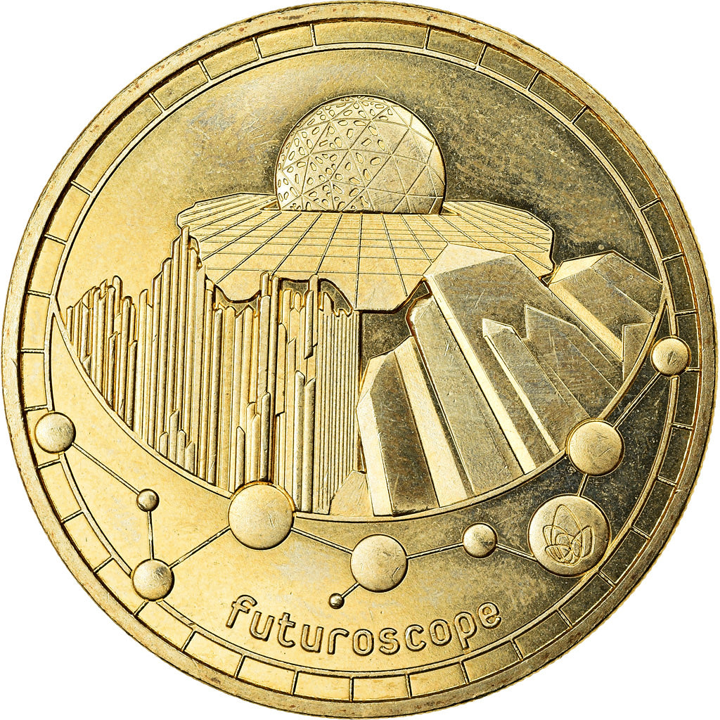 Francja, Token, Jaunay-Clan - Futuroscope n° 25 - Les trois pavillons, 2018