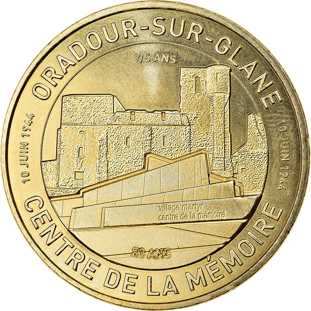 France, Token, 87/ Oradour-sur-Glane - Centre de la Mémoire, 2019, MDP, MS(63)