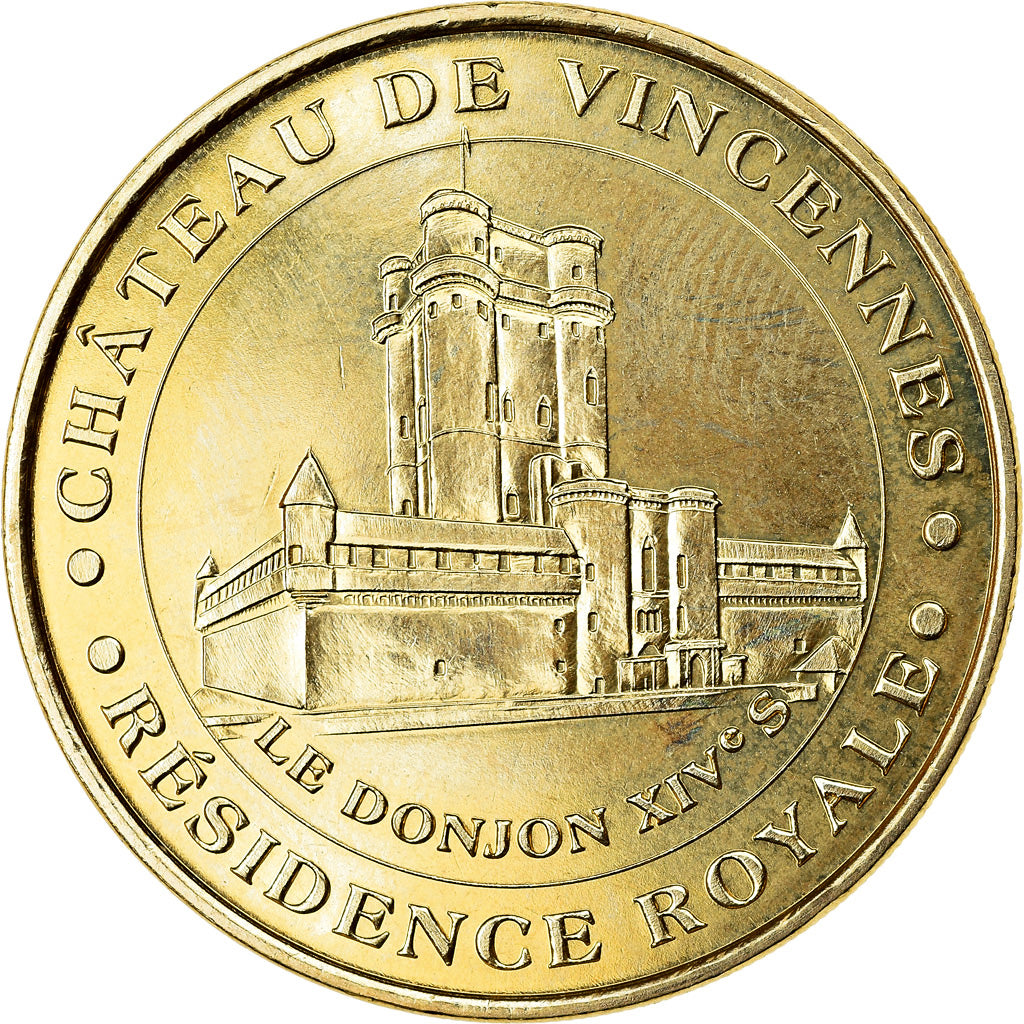 Francja, Token, Vincennes - Chateau, 2019, MDP, MS(63), Miedzionikiel Aluminium
