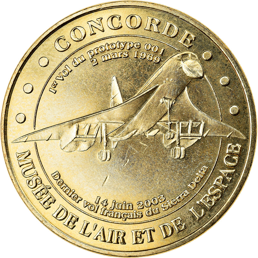 France, Token, Le Bourget - Musée de l'Air et de l'Espace - Le  Concorde, 2018
