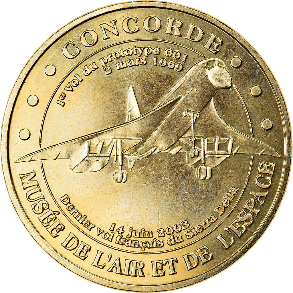 France, Token, Le Bourget - Musée de l'Air et de l'Espace - Le  Concorde, 2019