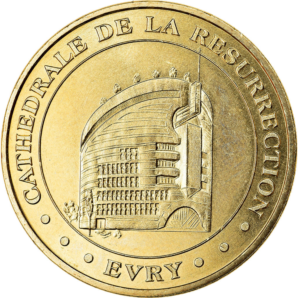 Francia, Token, Evry - Cathédrale de la Résurrection, 2017, MDP, SC, Aluminio