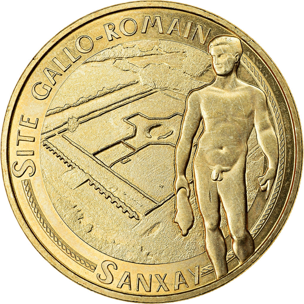 Francja, Token, Sanxay - Site gallo-romain, 2018, MDP, MS(63), Miedzionikiel