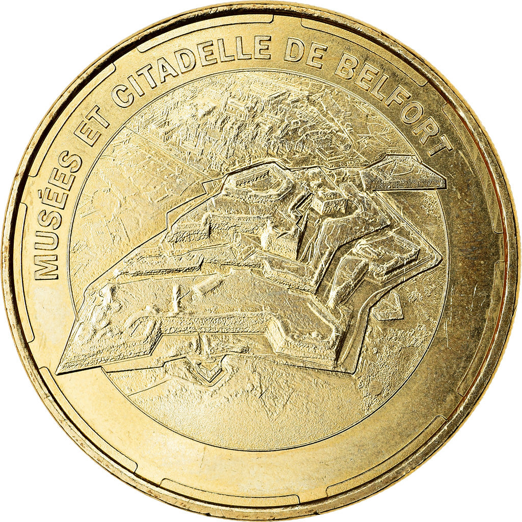 Francia, Token, Belfort - Musées et citadelle, 2017, MDP, SC, Aluminio y