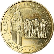 France, Token, Calais - Le Beffroi et les 6 bourgeois, 2017, MDP, MS(63)