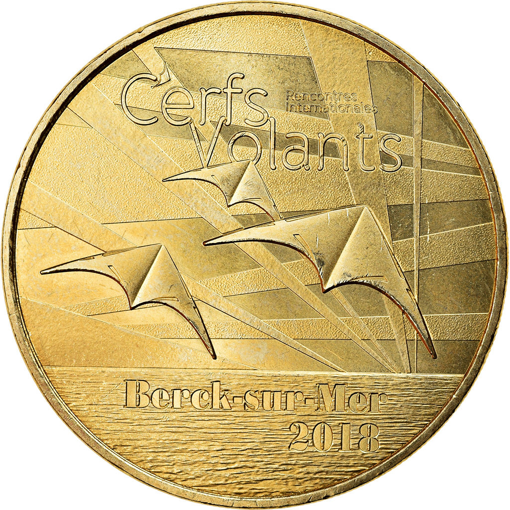 France, Jeton, 62/ Rencontres Cerfs-Volants - Berck, 2018, MDP, SPL