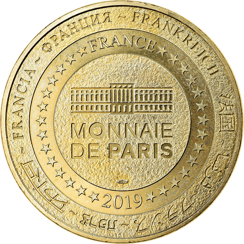 Francia, Token, Boulogne-sur-Mer -Nausicaa n°8, 2019, MDP, SC, Aluminio y