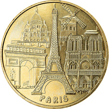 France, Token, Paris - Tour Eiffel n° 3 - les 5 monuments, 2018, MDP, MS(63)