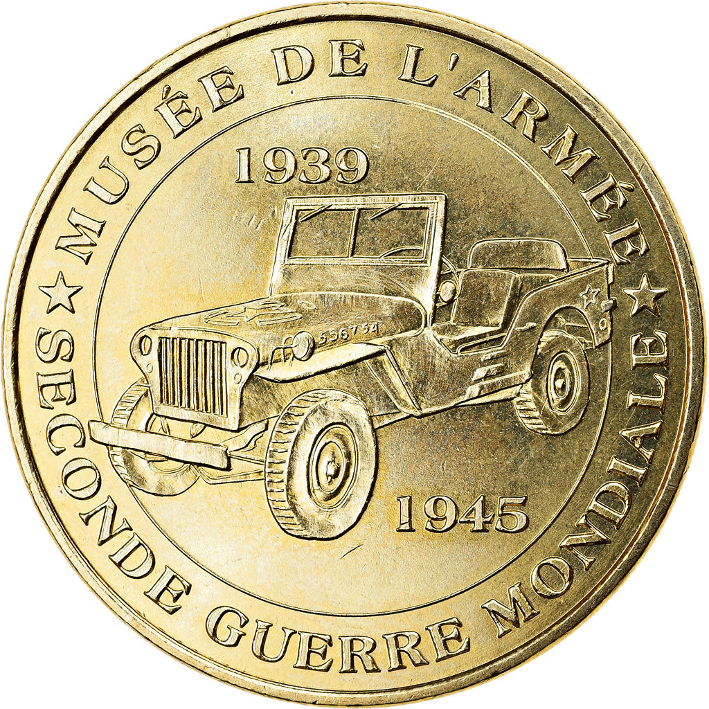 Francia, Token, Paris - Musée de l'Armée n°3, 2019, MDP, SC, Aluminio y