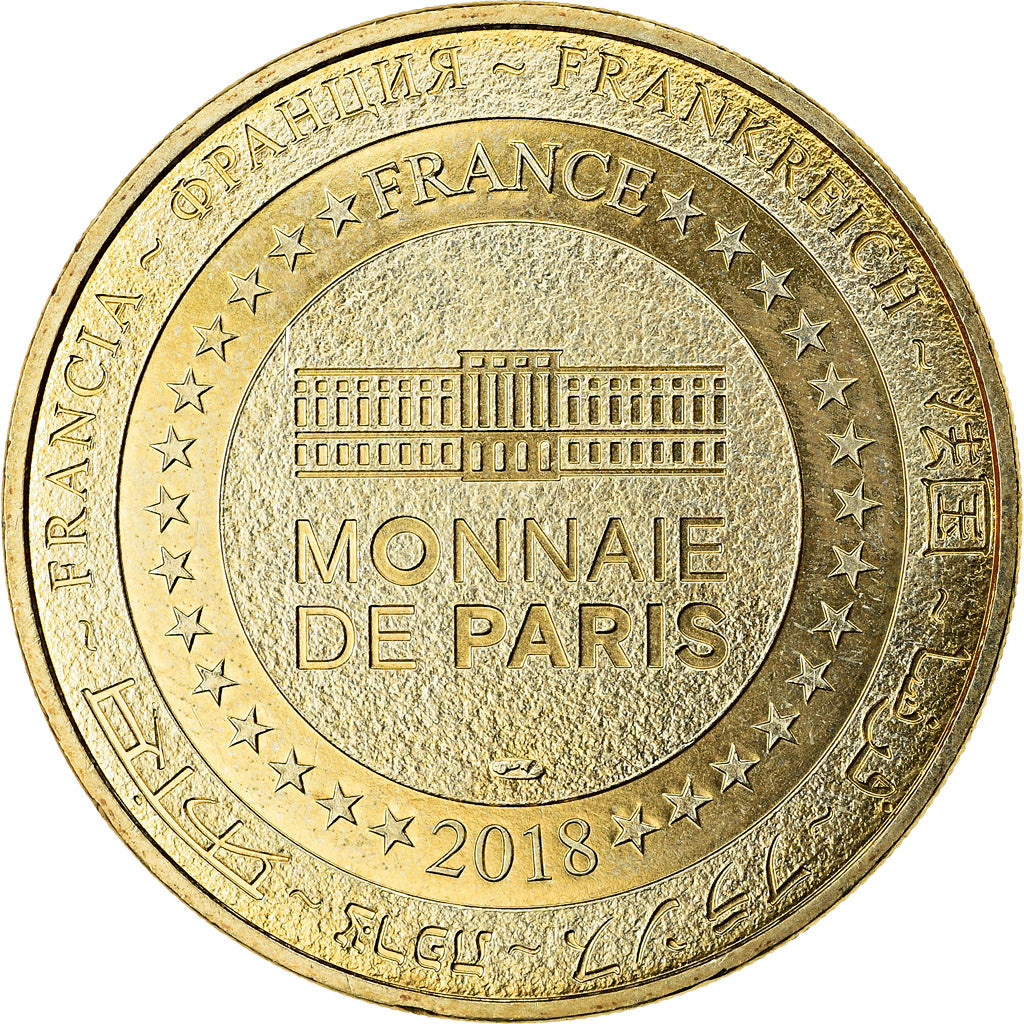 France, Token, Paris - Musée de l'Armée n°4, 2018, MDP, MS(63), Cupro-nickel