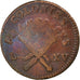 FRENCH COLONIES, 12 Deniers, Sol, 1767, Paris, KM #6, VF(20-25), Bronze,...