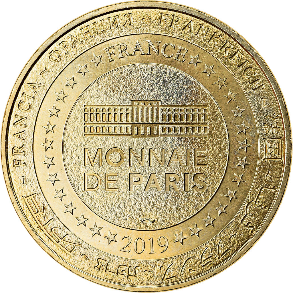 France, Token, Paris - Les Champs Elysées, 2019, MDP, MS(63), Cupro-nickel