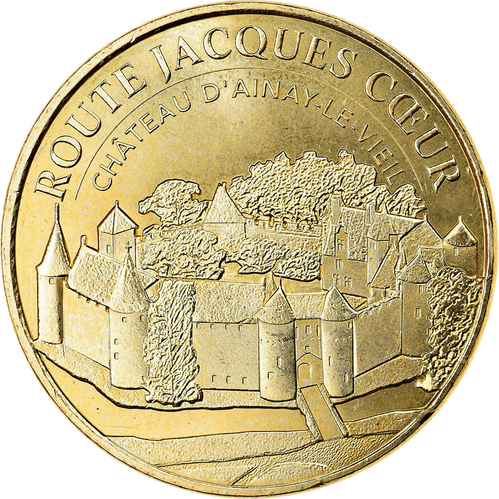 Francja, Token, Bourges - Château d'Ainay-Le-Vieil, 2019, MDP, MS(63)