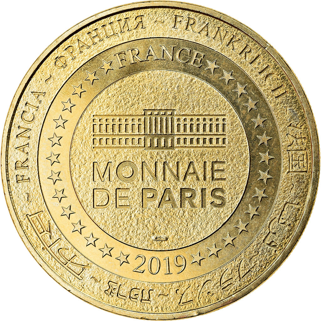 France, Token, La Rochelle - Le Bunker, 2019, MDP, MS(63), Cupro-nickel