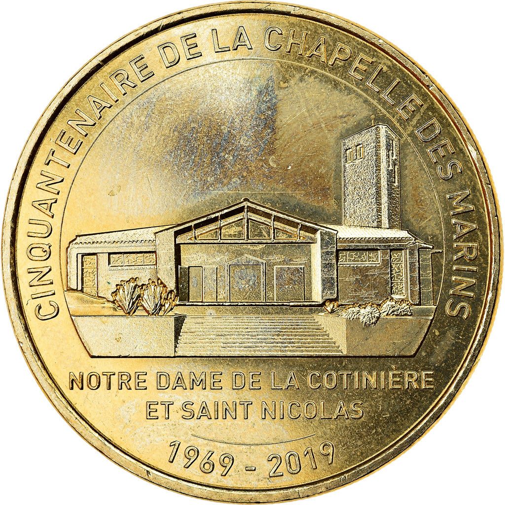 Francja, Token, Saint-Pierre-d'Oléron - Notre Dame de la Cotinière, 2019, MDP